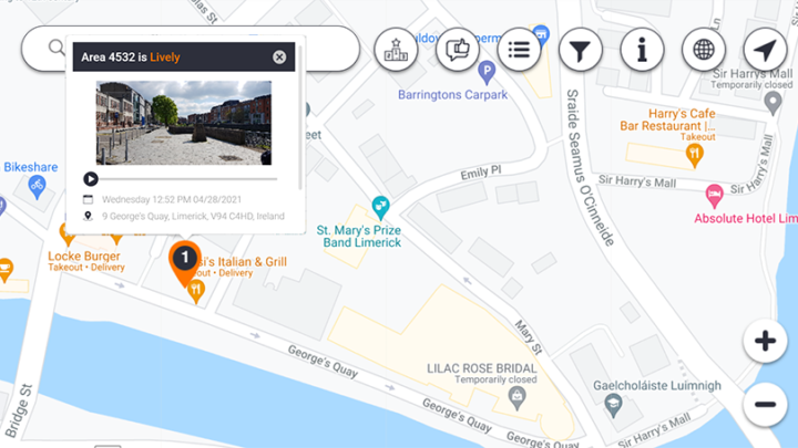 Places of quiet life in Limerick